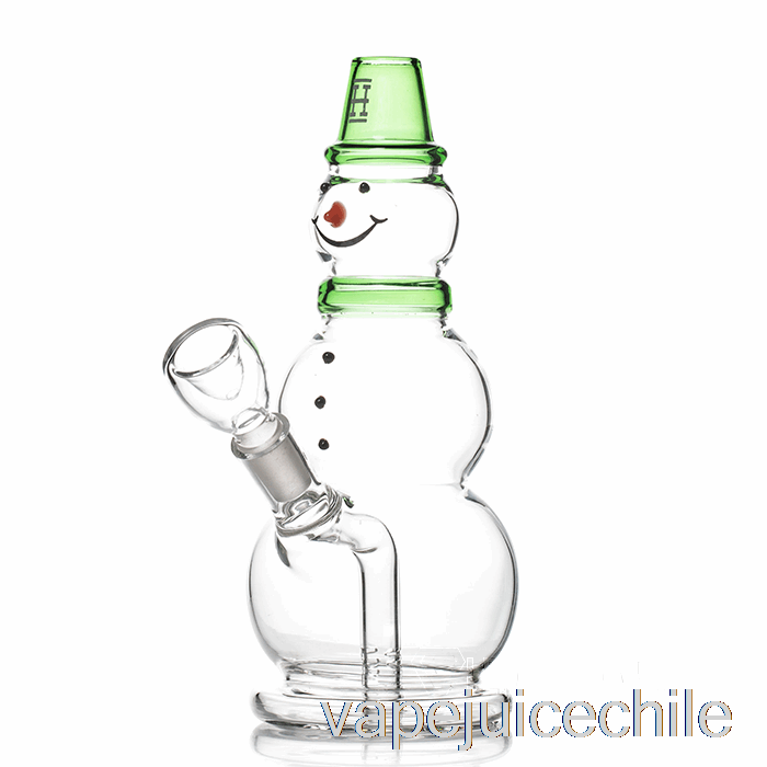 Vape Mientras Cáñamo Muñeco De Nieve Bong Verde